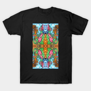 ContUmplating Lizard PATTERN T-Shirt